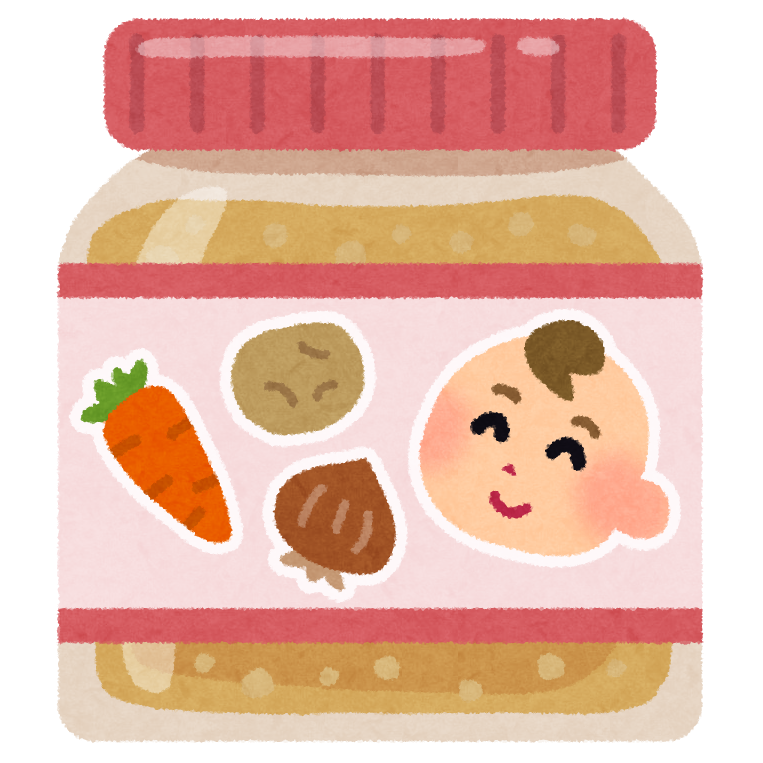 離乳食のイラスト